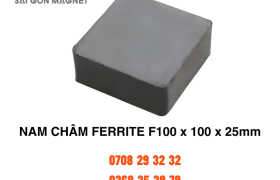 Nam châm ferrite F100x100x25mm