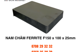 Nam châm ferrite F150x100x25mm