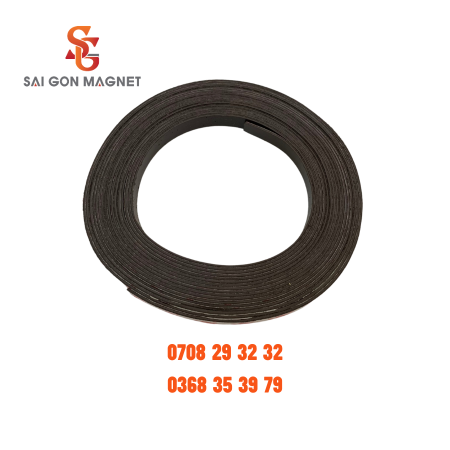 Nam châm dẻo cuộn 5mx10mmx1mm có keo 3M