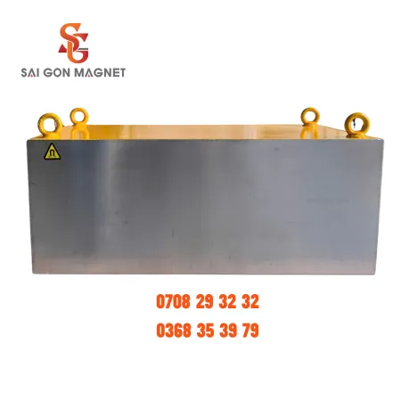 Nam châm treo băng tải dạng khối L1000x500x400mm