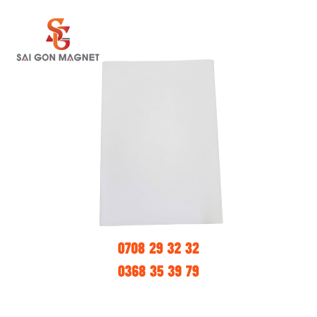Nam châm dẻo tấm A4x0.5mm màu trắng