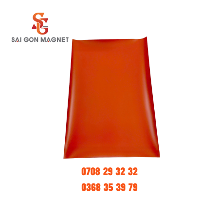 Nam châm dẻo tấm A4x0.5mm màu đỏ