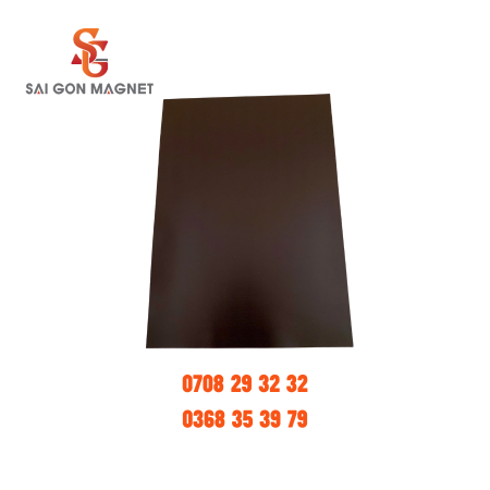 Nam châm dẻo tấm A4x0.5mm màu đen
