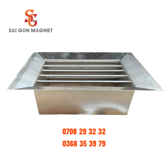 Vỉ nam châm lọc sắt 14 thanh D25mm
