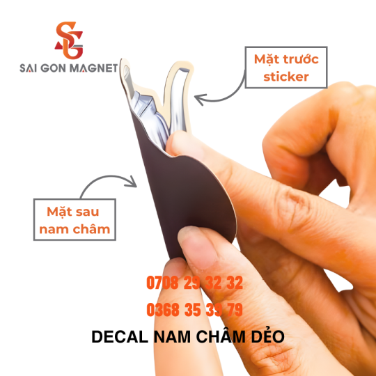 Decal Nam châm dẻo
